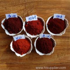 iron oxide red black yellow green powder