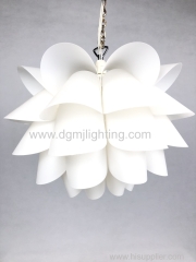 Assembly Lotus Chandelier Ceiling Pendant Lampshade DIY Puzzle Lights Modern Lamp