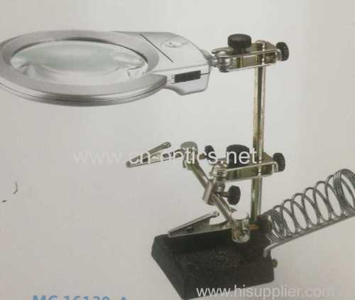 AUILIARY CLIP MAGNIFIER WITH LED ILLUMINATION