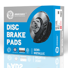 MOSOS Semi-metallic brake pads no noise no dust