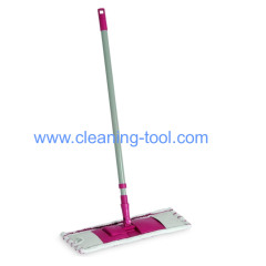 Microfiber Flat Dust Mop with Telescopic Handle