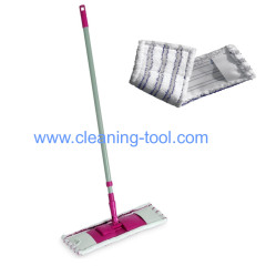 Microfiber Flat Dust Mop with Telescopic Handle