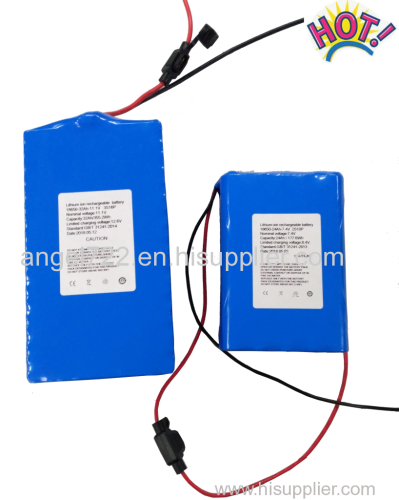 7S 25.9v 2.9ah li ion battery pack 24v lithium ion battery with import 18650 cells work with 6A current