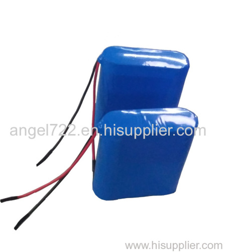 11.1V2500mAh medical use sanyo 18650 battery pack