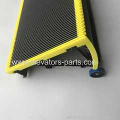 Hitachi Escalator Lift Parts Step Six-Sided Yellow Stairs 30 Degrees 1200SX-NL (95% New)