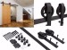 American style barn door hardware/country style barn door hardware Proper price top quality wooden sliding door