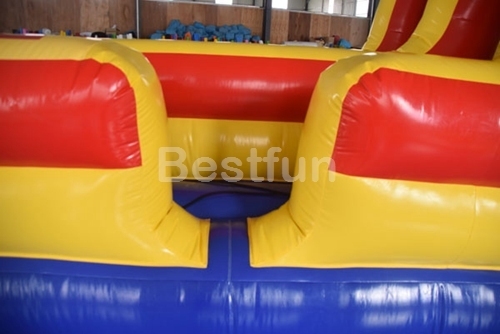 Inflatable bungee run sports game