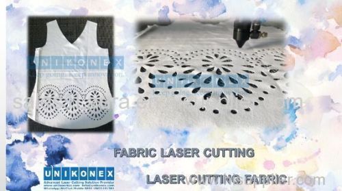 Unikonex sublimation fabric laser cutting machine