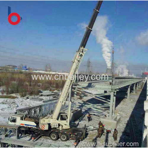 Factory price temporary bailey prefabricated bridge Easy and convenient