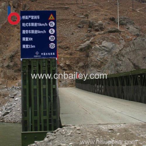 2017 structural portable steel bridges Factory Wholesale