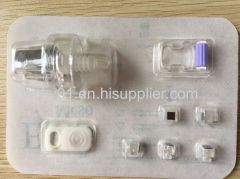 Serum delivery real nano crystalline injector machine