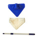 Microfiber Triangle mop Bathtub Cleaning Mop