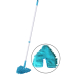 wet and dry double sided triangle bathroom cleaning mop