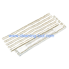 Microfiber Flat Mop Refil with Nylon Stripes