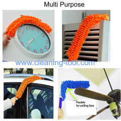 Flexible Chenille Duster with Extendable Handle 120cm