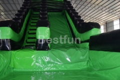 Nuclear Atomic Drop Inflatable Slide