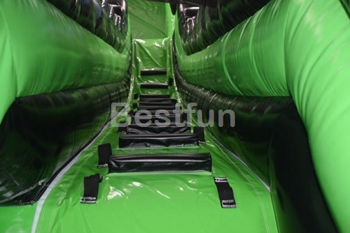 Nuclear Atomic Drop Inflatable Slide