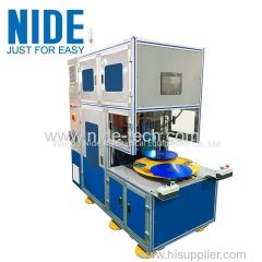 Automatic compressor motors stator coil winding machine for miniature induction motors