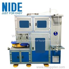 Automatic compressor motors stator coil winding machine for miniature induction motors