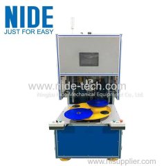 Automatic compressor motors stator coil winding machine for miniature induction motors