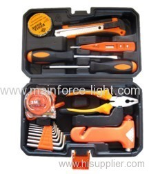 8 PCS common tool kits(including solid safty hammer)