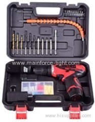 30 PCS too kits(including 12V Li-ion cordless drill)