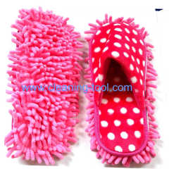 Quick clean dust mop slippers