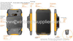 1d2d rfid ir fingerprint thermal image rug-ged tablet pc ex atex iecex tablet pc android 4G LTE NFC Android Rugged Table