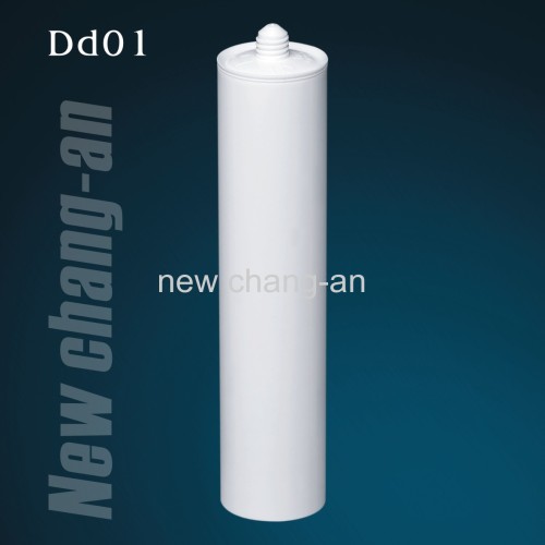 300ml Empty HDPE Plastic Cartridge for Silicon Sealant Caulking - Dd01