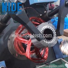 Semi automatic DC motor servo stator coil inserting motor coil insertions equipment india