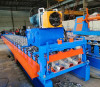 Automatic Floor Decking Roll Forming Machine & Steel Floor Tile Making Making Machine