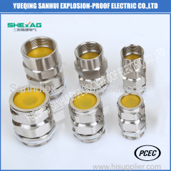 2019 hot sales Brass double sealed Exd cable gland