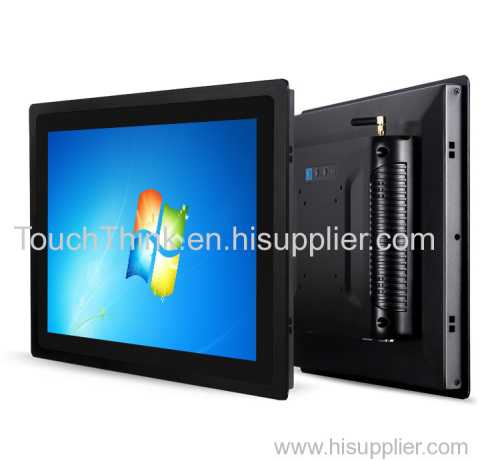 HMI Fanless Industrial Touchscreen All In One Panel PC 10.1"