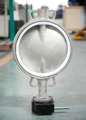 stainless steel wafer butterfly valve