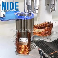 VERTICAL TYPE STATOR COIL WINIDNG MACHINE COIL MAKING MACHINE