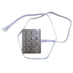 Yuyao manufacturer matrix keypad 3x4 gate opener keypad usb keypad