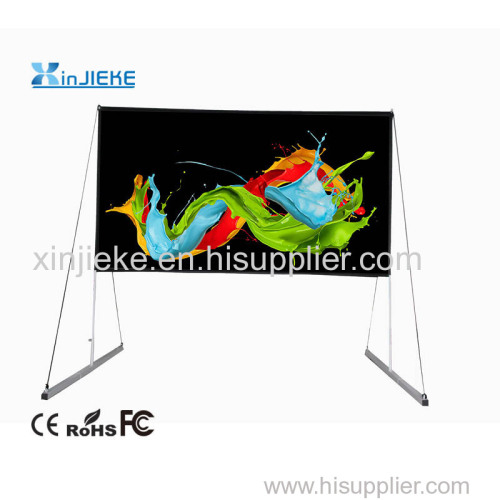 4K HD Front & Rear Projection Outdoor Stage Church Use Fast Fold Screen