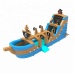 Kids Pirate Ship Inflatable Wet & Dry Slide for Sale