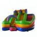 Rainbow Colorful Inflatable Jumping Bouncer Castle Amusement Park Kids Inflatable Slide