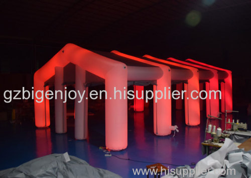 Night Club Inflatable LED Tent for for Party Event Exibition