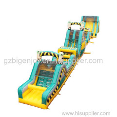 Inflatable Playground Sport Adrenaline Run Obstacle Course for Adult & Kids