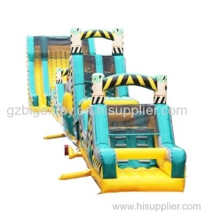 Inflatable Playground Sport Adrenaline Run Obstacle Course for Adult & Kids