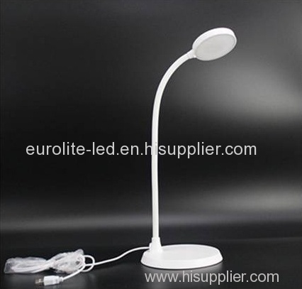 euroliteLED Portable Dimmable Reading Lamp with flexible gooseneck