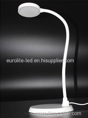 euroliteLED Portable Dimmable Reading Lamp with flexible gooseneck