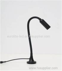 euroliteLED Flexible Goose Neck Touch Control Table Light with 3 steps dimmer Brightness with Magnet Base