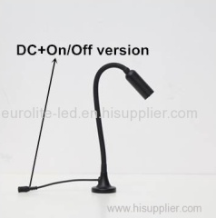 euroliteLED Portable Lamp Flexible Goose Neck Touch Control Table Light with Magnet Base