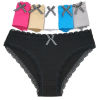 Yun Meng Ni New Style Young Girls Sexy Briefs Size M L XL Women Cotton Panties with Bow Women Lingerie