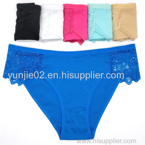 New Girls Sexy Transparent Lace Panties Women Cotton Panties Ladies Underwear