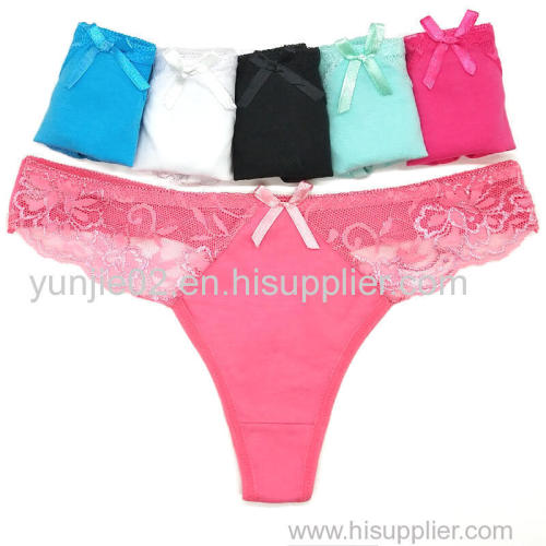 Yun Meng Ni Women Cotton Thongs Ladies Underwear Girls Sexy Photo hd Sexy Lingerie Pants Intimate