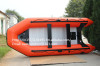 Aluminum floor inflatable boat rubber boat outdoor sports yacht Boat-380cm